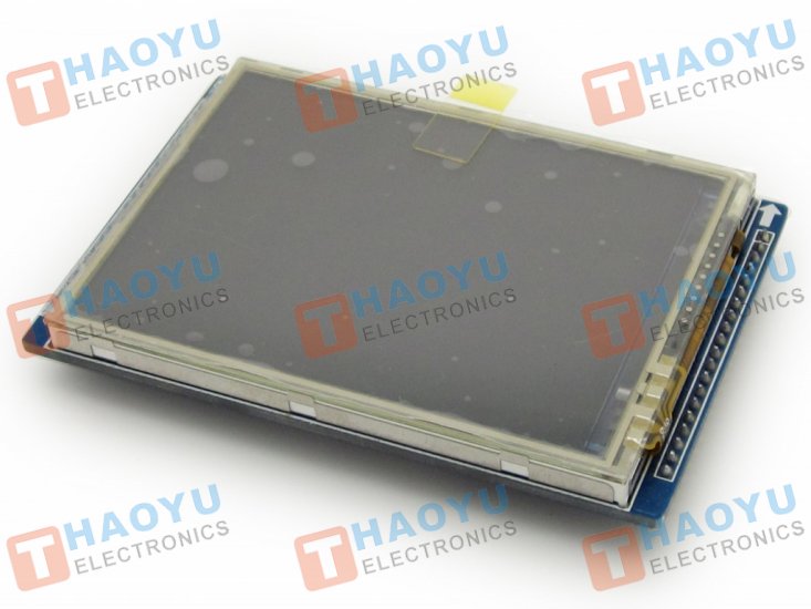 2.8" Touch Screen TFT LCD with 16 bit parallel interface - Click Image to Close