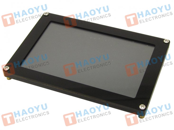 5" Graphical LCD capacitive touch screen, 800x480, SPI, FT811 - Click Image to Close