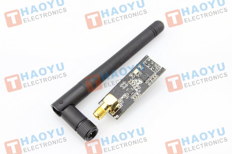NRF24L01+PA+LNA 2.4GHz Wireless Transceiver Module - 1100 Meters - Click Image to Close