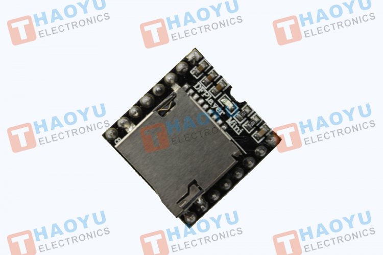 Serial Mini MP3 Player board (YX5200-24SS chip) - Click Image to Close