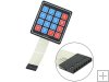 Sealed Membrane 4*4 button pad with sticker