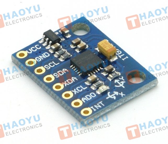 GY-521 MPU6050 3-Axis Acceleration Gyroscope 6DOF Module - Click Image to Close