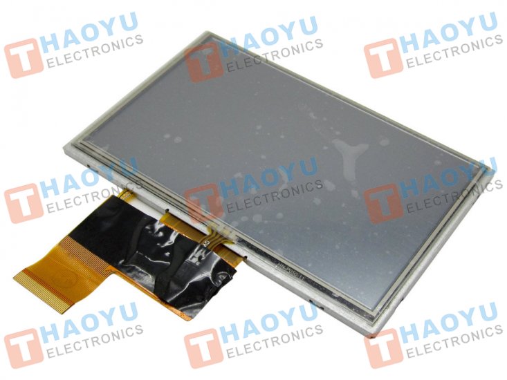 5" inch 480x272 TFT LCD Display + Touch Panel, Standard 40 PIN - Click Image to Close