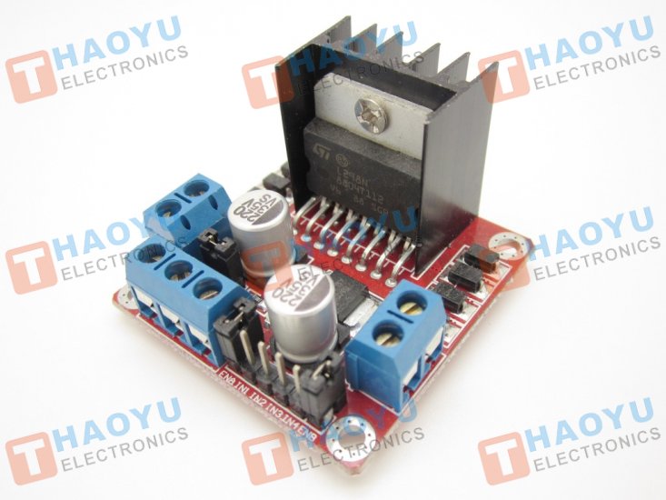 Motor Driver 2A Dual L298 H-Bridge - Click Image to Close