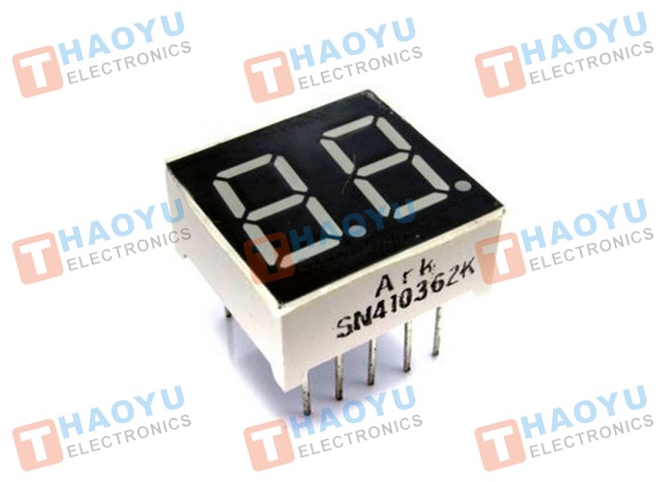 0.36" Dual Digit Numeric Display Common Cathode - Click Image to Close