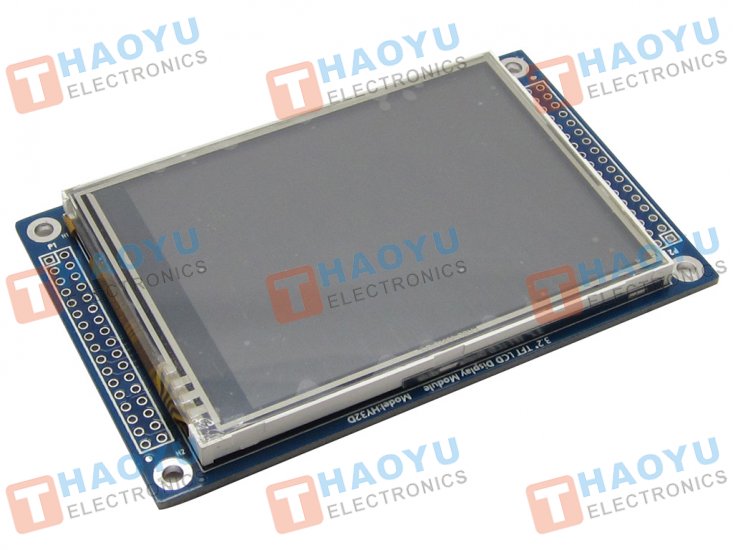 3.2" Touch Screen TFT LCD with 16 bit parallel interface - Click Image to Close
