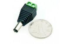 5.5*2.1MM DC Barrel Jack Adapter - Male