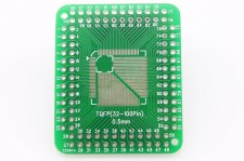 TQFP32-64 pin 0.8mm & TQFP32-100 pin 0.5mm - Breakout Board