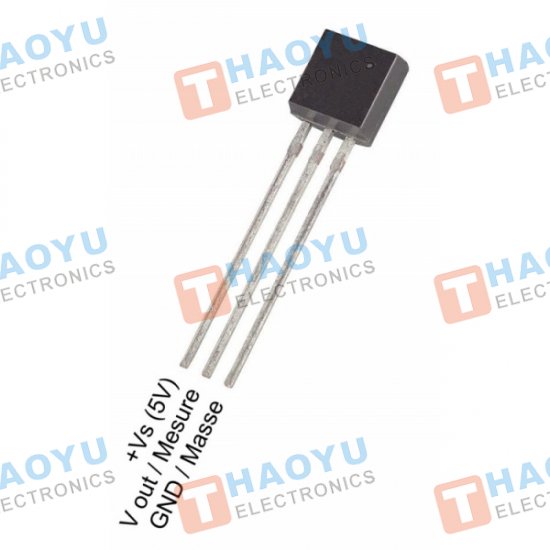 LM35DZ -Precision Centigrade Temperature Sensor - Click Image to Close