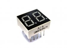 0.36" Dual Digit Numeric Display Common Cathode