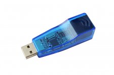 USB 2.0 Ethernet RJ45 Network Adapter QF9700