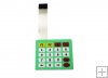 Sealed Membrane 4*5 button pad with sticker