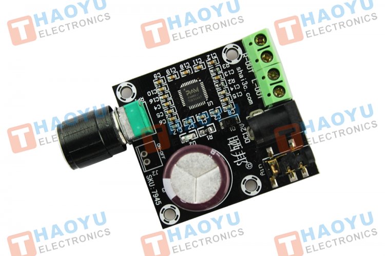 PAM8610 15W*2 Dual Channel 12V Digital Audio Amplifier Module - Click Image to Close