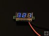 0.28 inch LED digital DC voltmeter - Blue