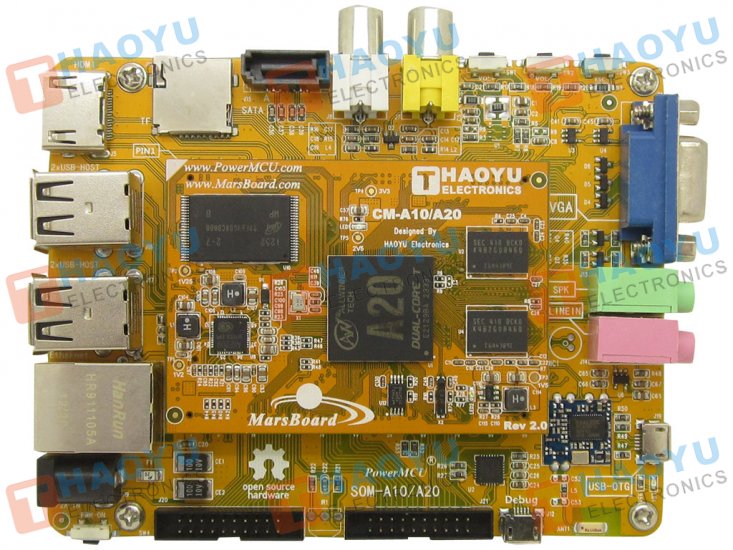 New MarsBoard A20 Dev Board - Click Image to Close