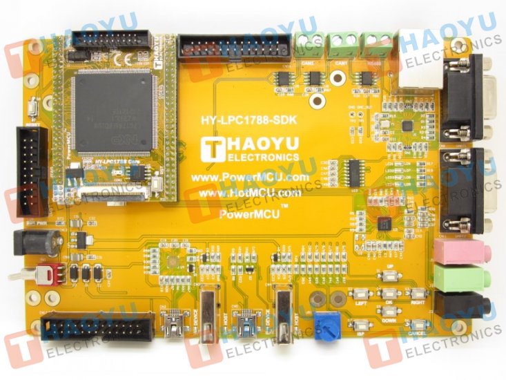 HY-LPC1788 Development Board - Click Image to Close