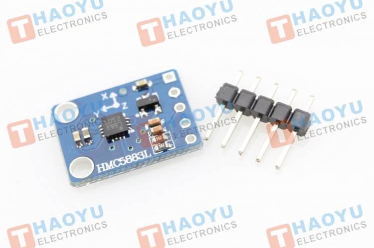 Triple Axis Magnetometer Breakout - HMC5883L - Click Image to Close