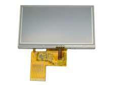 4.3" inch 800x480 IPS LCD Display + Touch Panel, Standard 40 PIN