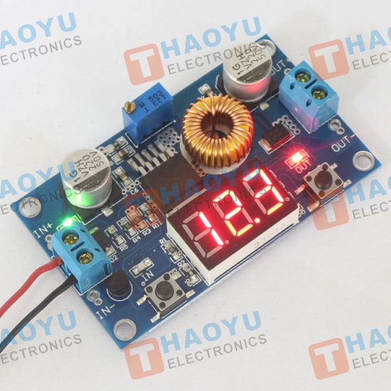 75W 5A DC-DC converter adjustable voltage with LED Display - Click Image to Close