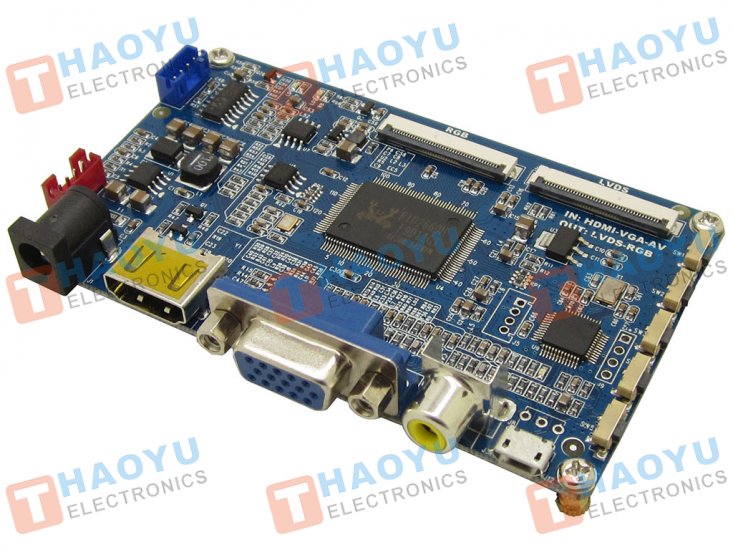 HDMI/VGA/AV RTD2660H Video Converter Board - Click Image to Close