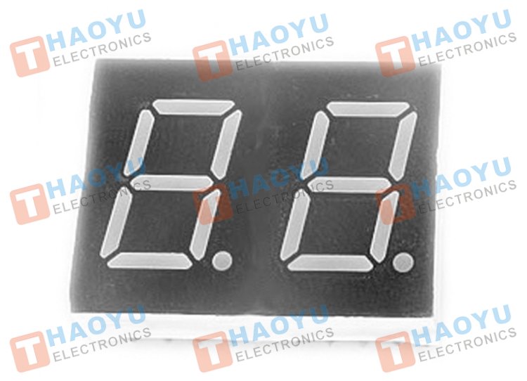 0.56" Dual Digit Numeric Display Common Cathode - Click Image to Close