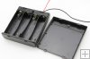 Battery Holder With Switch - 4 x AA