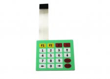 Sealed Membrane 4*5 button pad with sticker