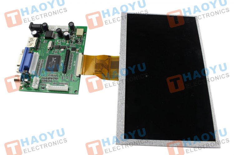 7" 800x480 TFT Display for Raspberry Pi - HDMI/VGA/NTSC/PAL - Click Image to Close