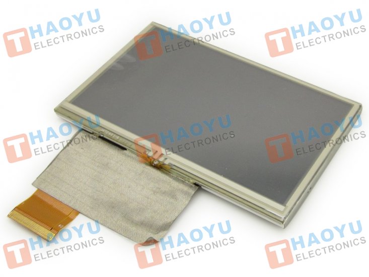 4.3" inch 480x272 IPS LCD Display + Touch Panel, Standard 40 PIN - Click Image to Close